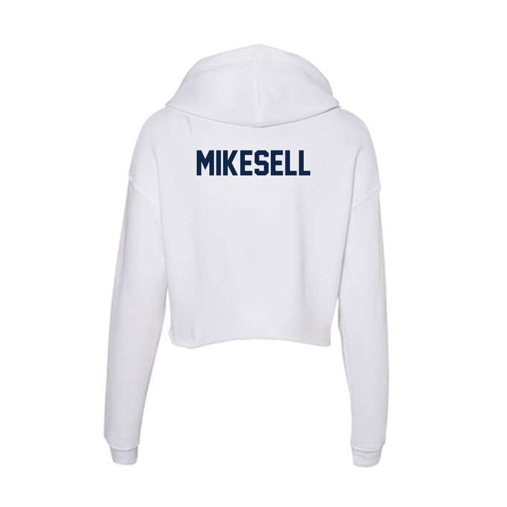 Samford - NCAA Men's Golf : Jack Mikesell - Women's Crop Fleece Hoodie-1