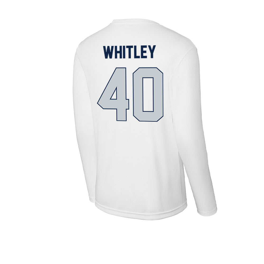 Samford - NCAA Football : Jordan Whitley - Activewear Long Sleeve T-Shirt-1