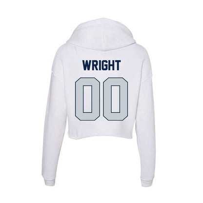 Samford - NCAA Women's Soccer : Abby Wright - Women's Crop Fleece Hoodie-1