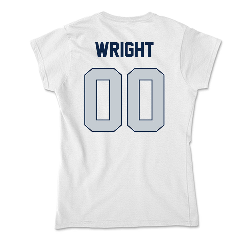 Samford - NCAA Women's Soccer : Abby Wright - Soft Style Women’s T-Shirt-1