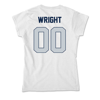 Samford - NCAA Women's Soccer : Abby Wright - Soft Style Women’s T-Shirt-1