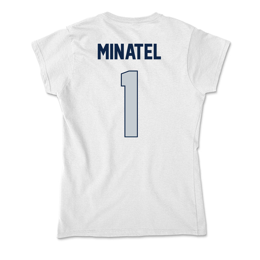 Samford - NCAA Women's Volleyball : Carly Minatel - Soft Style Women’s T-Shirt-1