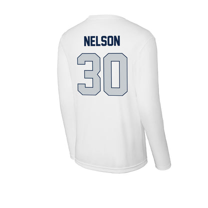 Samford - NCAA Softball : Ella Nelson - Activewear Long Sleeve T-Shirt-1