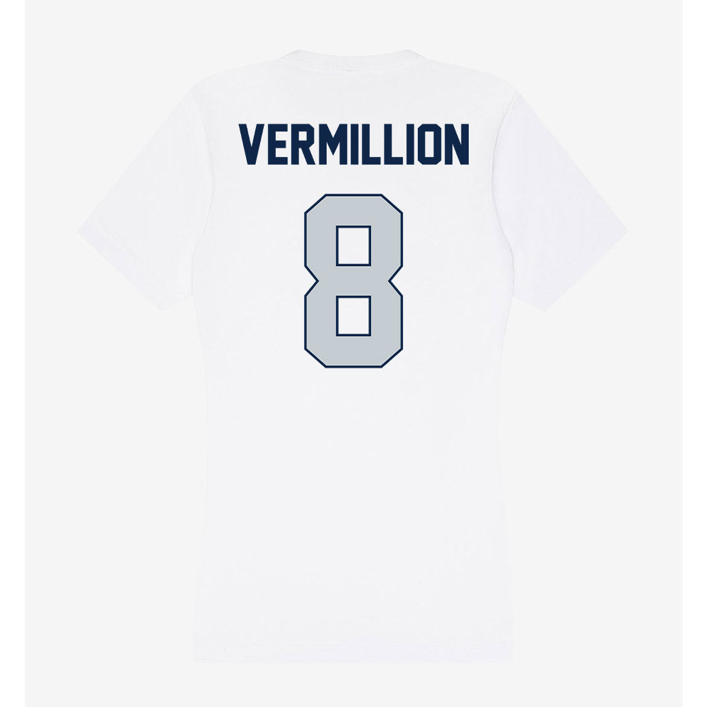 Samford - NCAA Baseball : Ryan Vermillion - Women's V-Neck T-Shirt-1