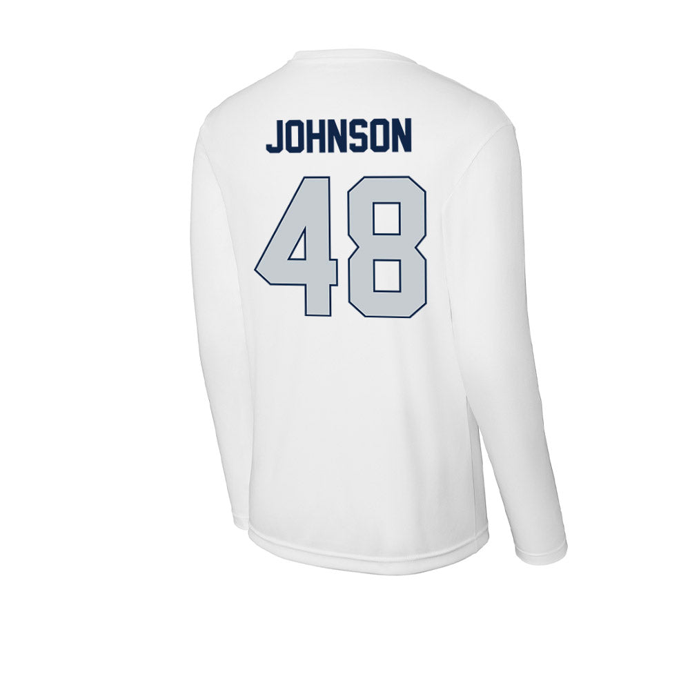 Samford - NCAA Football : Jacob Johnson - Activewear Long Sleeve T-Shirt-1