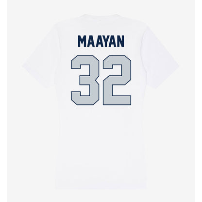 Samford - NCAA Women's Basketball : Yael Maayan - Women's V-Neck T-Shirt-1