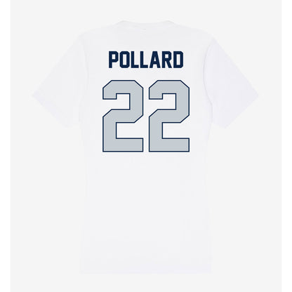 Samford - NCAA Men's Basketball : Jaxon Pollard - Women's V-Neck T-Shirt-1