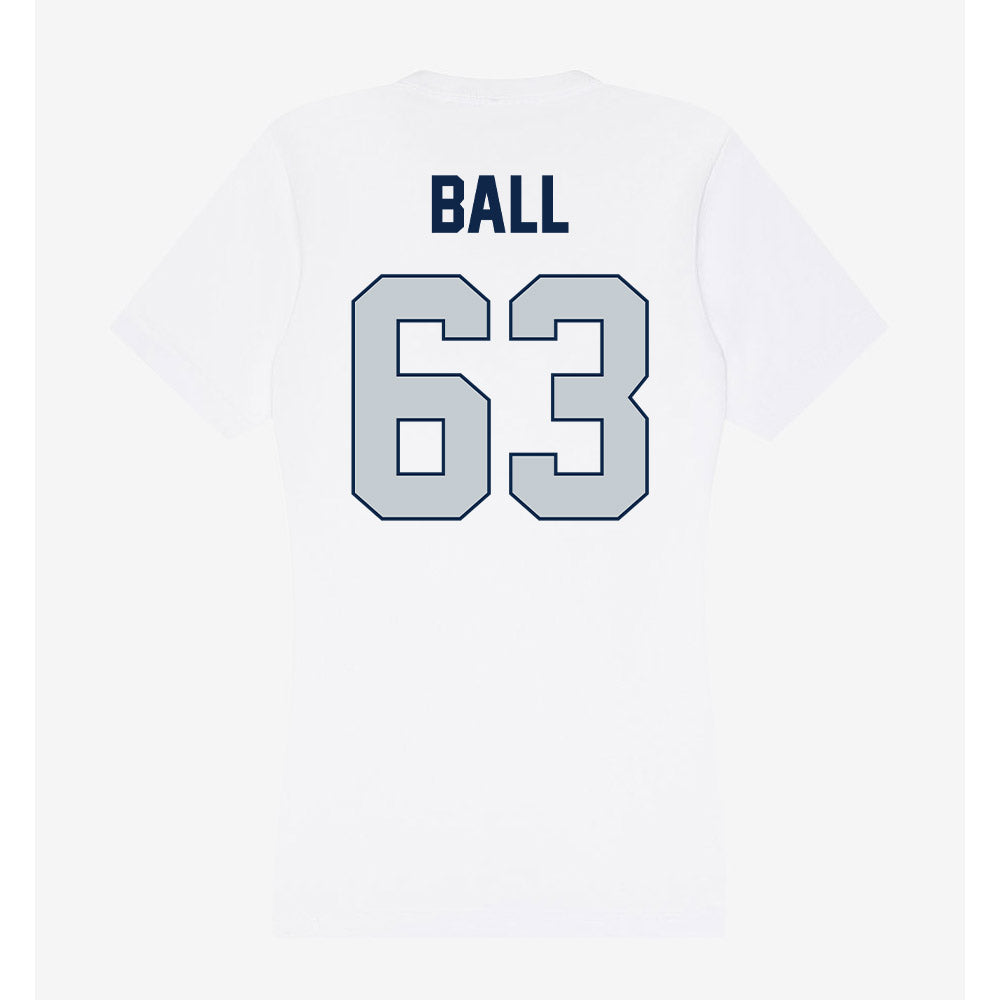 Samford - NCAA Football : Beau Ball - Women's V-Neck T-Shirt-1