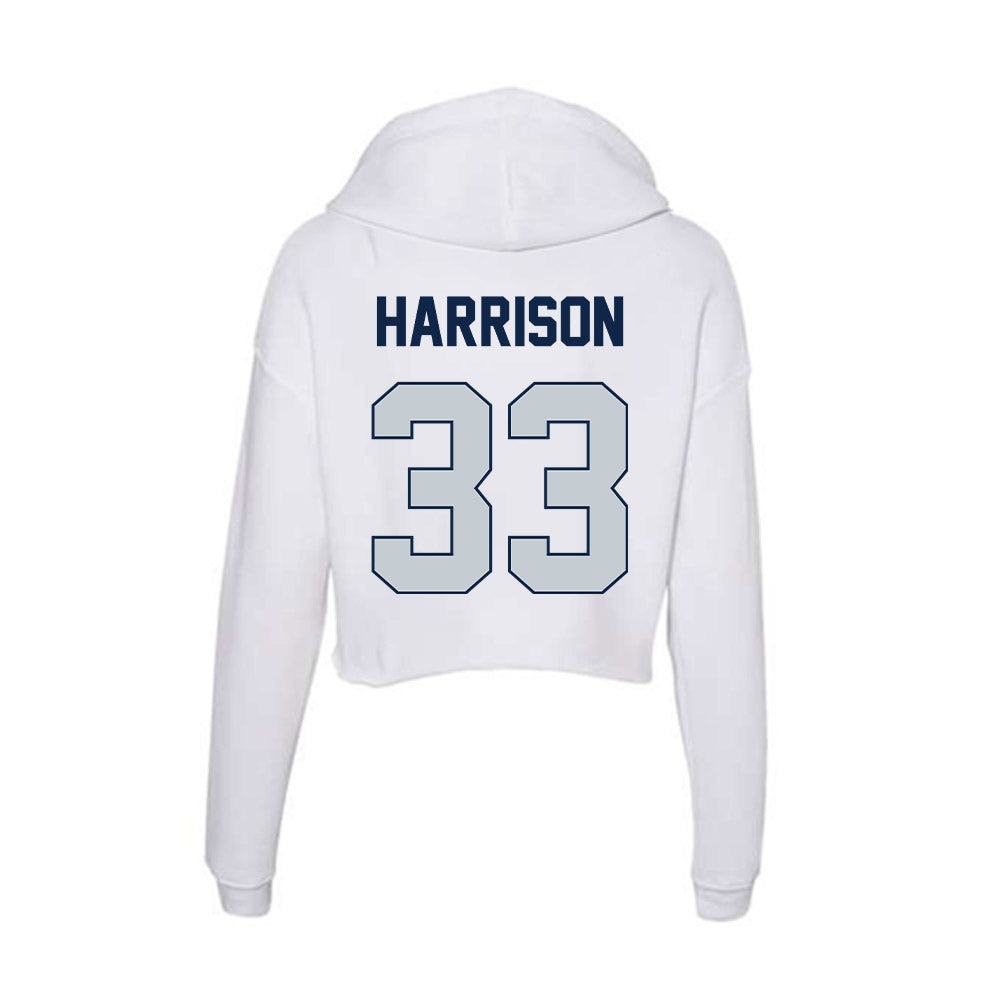 Samford - NCAA Softball : Kayden Harrison - Women's Crop Fleece Hoodie-1