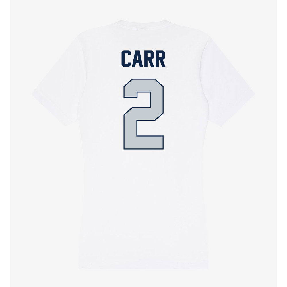 Samford - NCAA Baseball : Cade Carr - Women's V-Neck T-Shirt-1