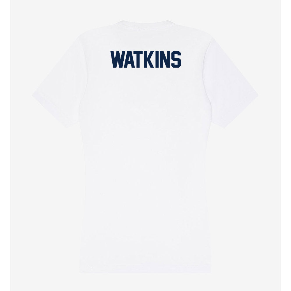 Samford - NCAA Men's Track & Field : Ty Watkins - Women's V-Neck T-Shirt-1