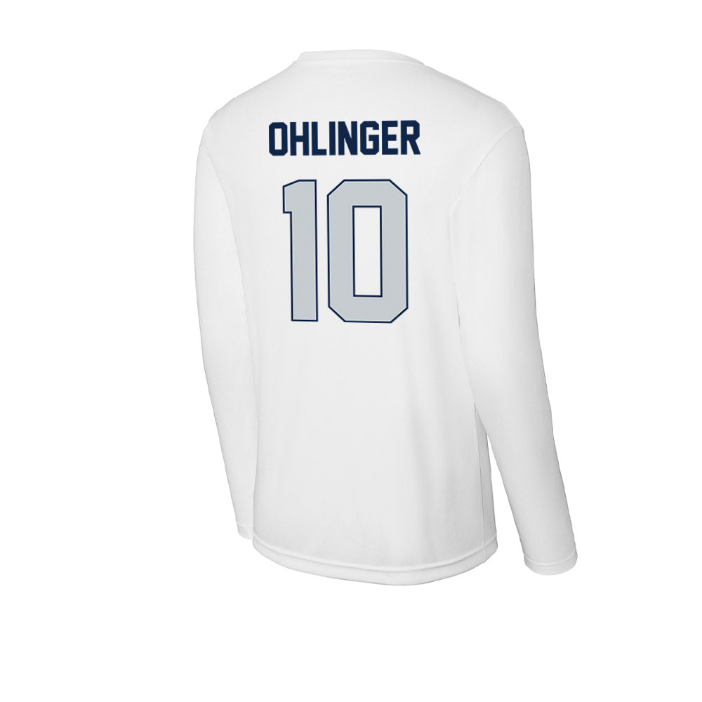 Samford - NCAA Women's Volleyball : Ali Ohlinger - Activewear Long Sleeve T-Shirt-1