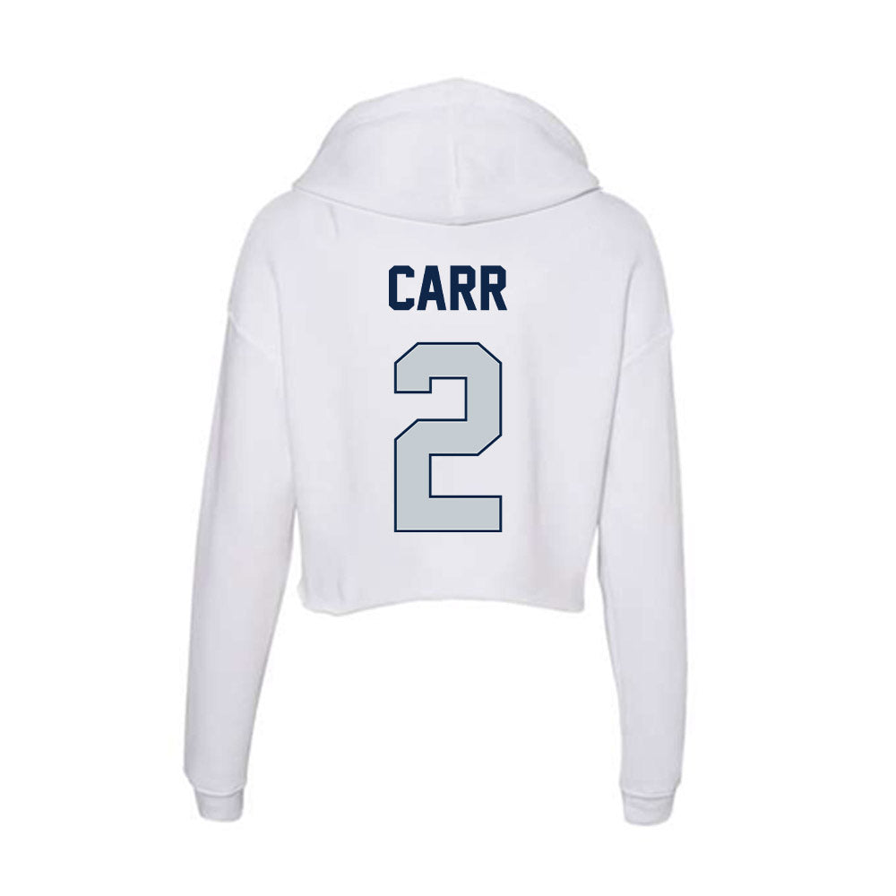 Samford - NCAA Baseball : Cade Carr - Women's Crop Fleece Hoodie-1