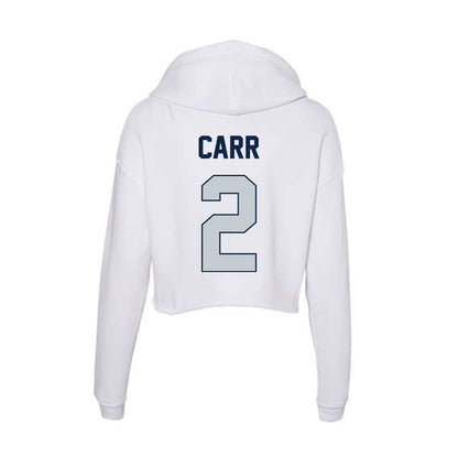 Samford - NCAA Baseball : Cade Carr - Women's Crop Fleece Hoodie-1