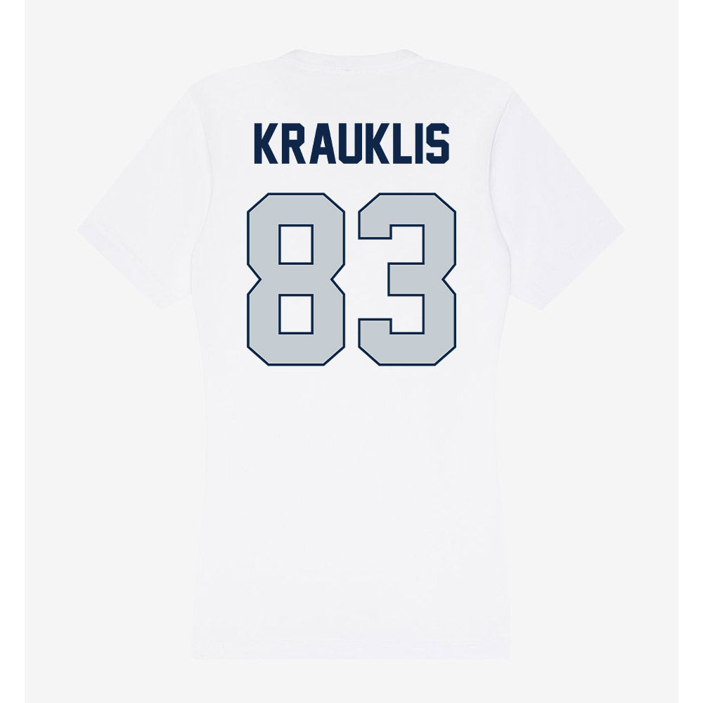 Samford - NCAA Football : Hudson Krauklis - Women's V-Neck T-Shirt-1