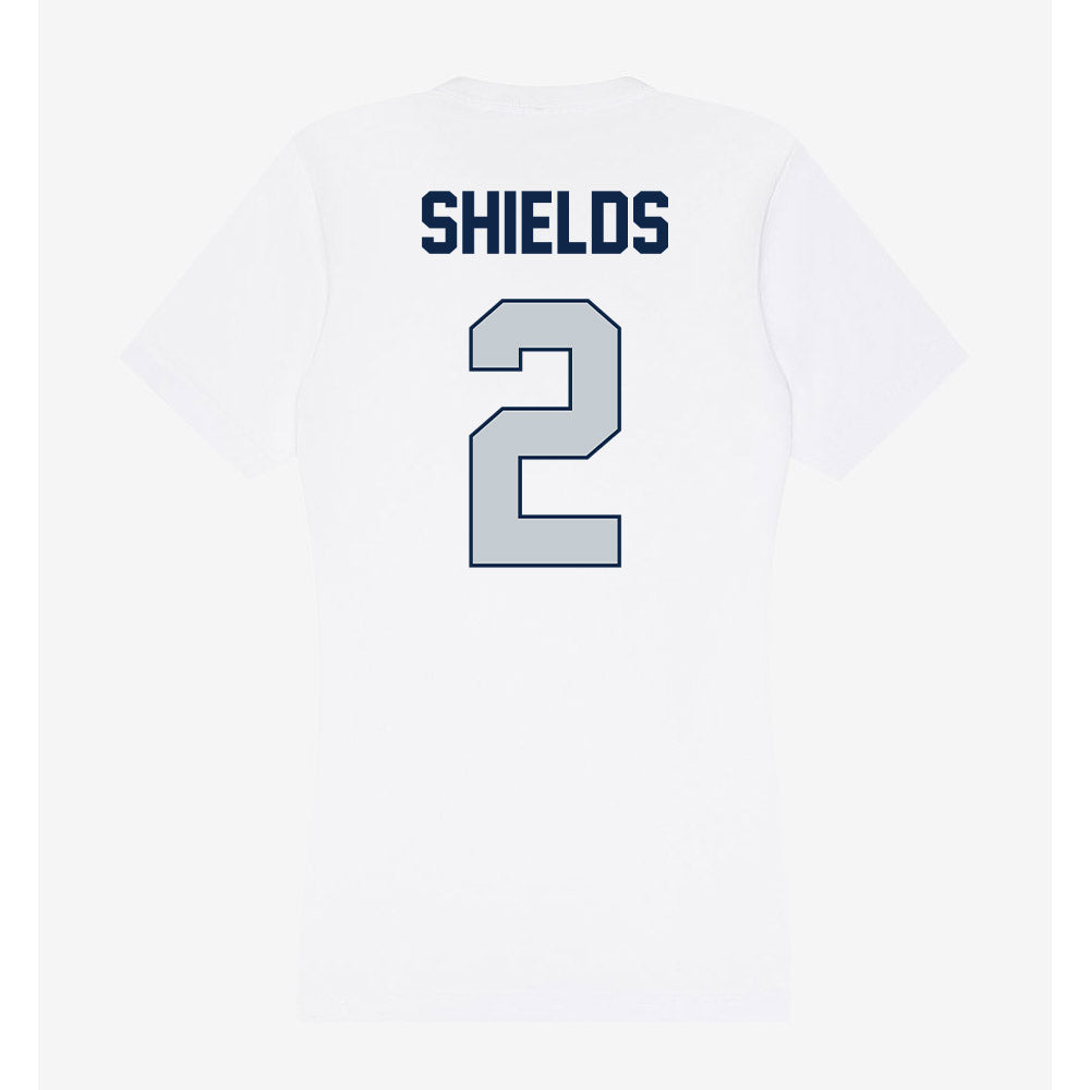 Samford - NCAA Football : Will Shields - Women's V-Neck T-Shirt-1