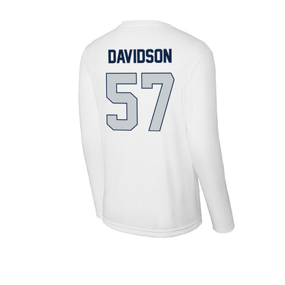 Samford - NCAA Football : Web Davidson - Activewear Long Sleeve T-Shirt-1