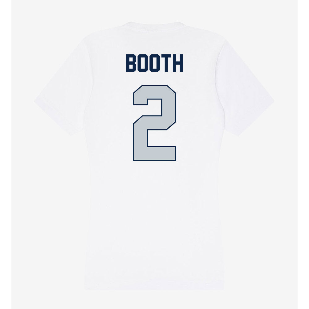 Samford - NCAA Men's Basketball : Jadin Booth - Women's V-Neck T-Shirt-1