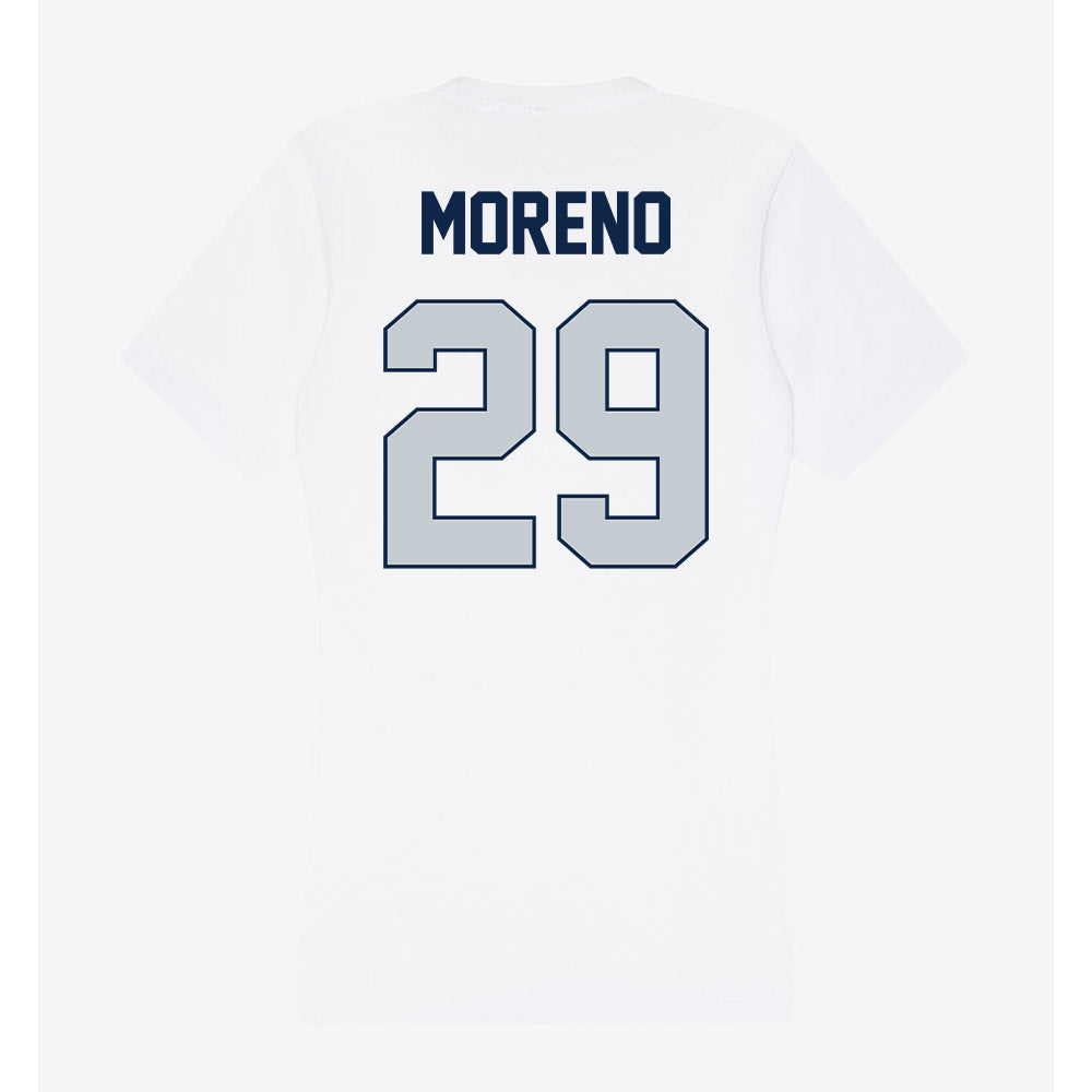 Samford - NCAA Women's Soccer : Isabella Moreno - Women's V-Neck T-Shirt-1