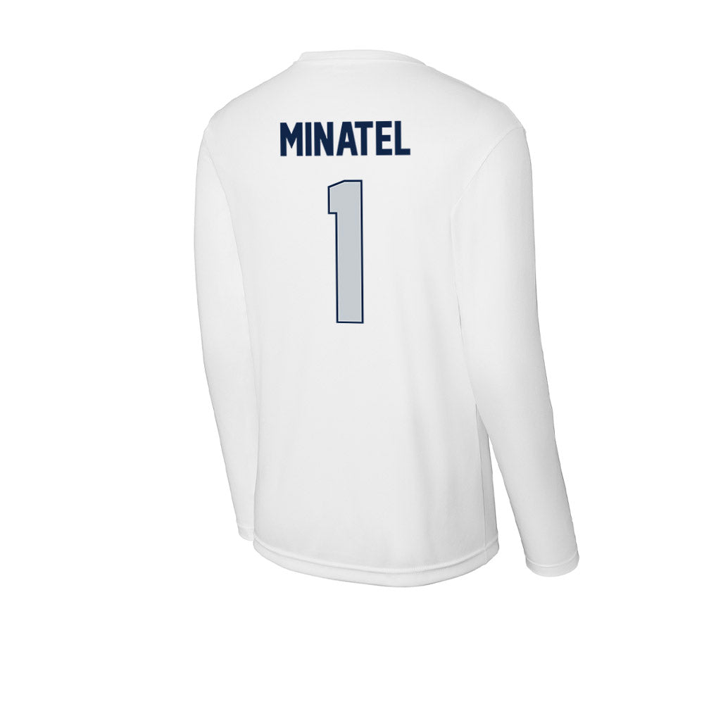 Samford - NCAA Women's Volleyball : Carly Minatel - Activewear Long Sleeve T-Shirt-1