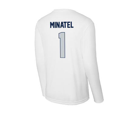 Samford - NCAA Women's Volleyball : Carly Minatel - Activewear Long Sleeve T-Shirt-1