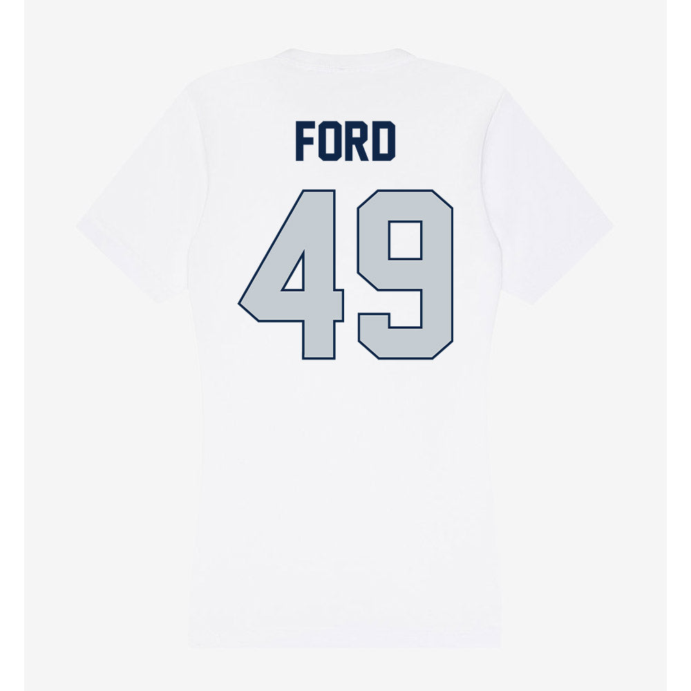 Samford - NCAA Football : Grayson Ford - Women's V-Neck T-Shirt-1