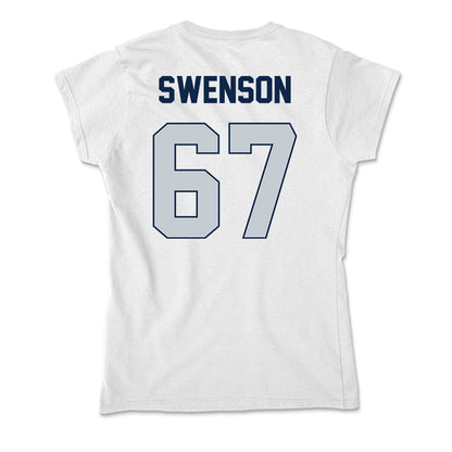 Samford - NCAA Football : Thayne Swenson - Soft Style Women’s T-Shirt-1