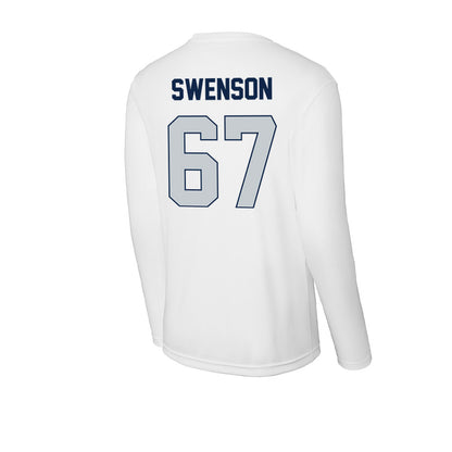 Samford - NCAA Football : Thayne Swenson - Activewear Long Sleeve T-Shirt-1