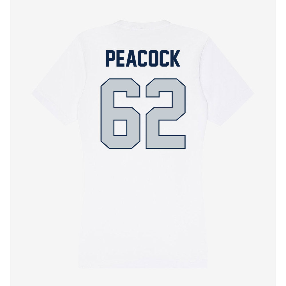 Samford - NCAA Football : Parker Peacock - Women's V-Neck T-Shirt-1