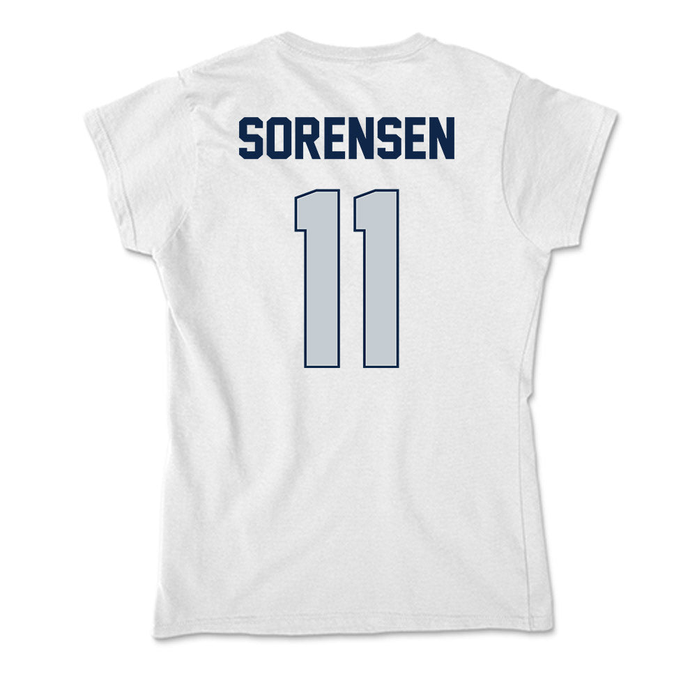 Samford - NCAA Women's Volleyball : Emma Sorensen - Soft Style Women’s T-Shirt-1