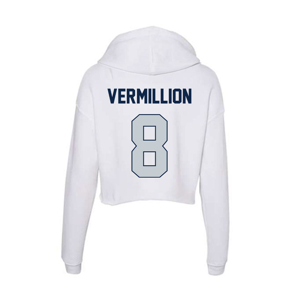 Samford - NCAA Baseball : Ryan Vermillion - Women's Crop Fleece Hoodie-1