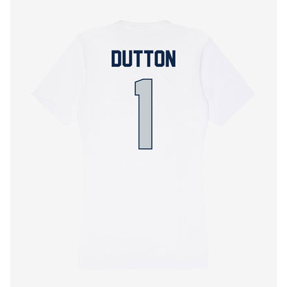 Samford - NCAA Baseball : Pierce Dutton - Women's V-Neck T-Shirt-1