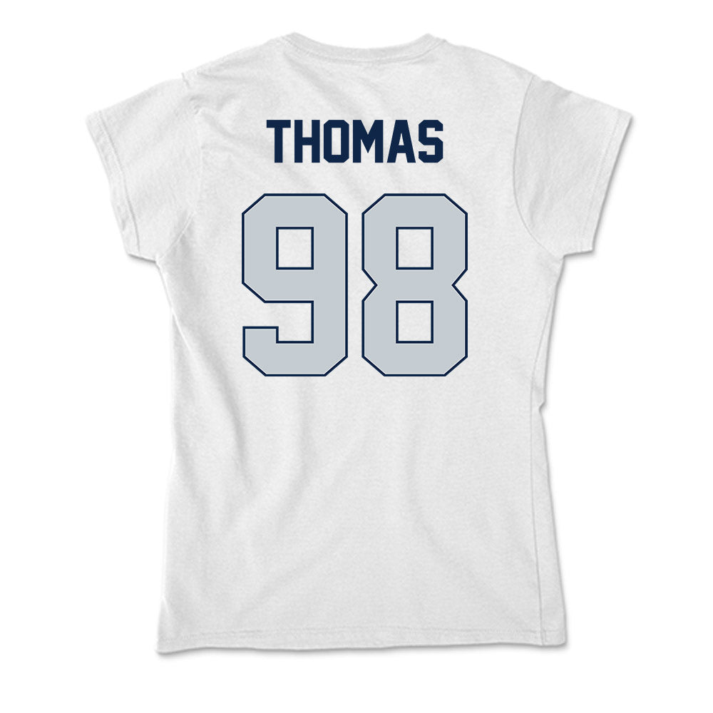 Samford - NCAA Football : Dezmon Thomas - Soft Style Women’s T-Shirt-1
