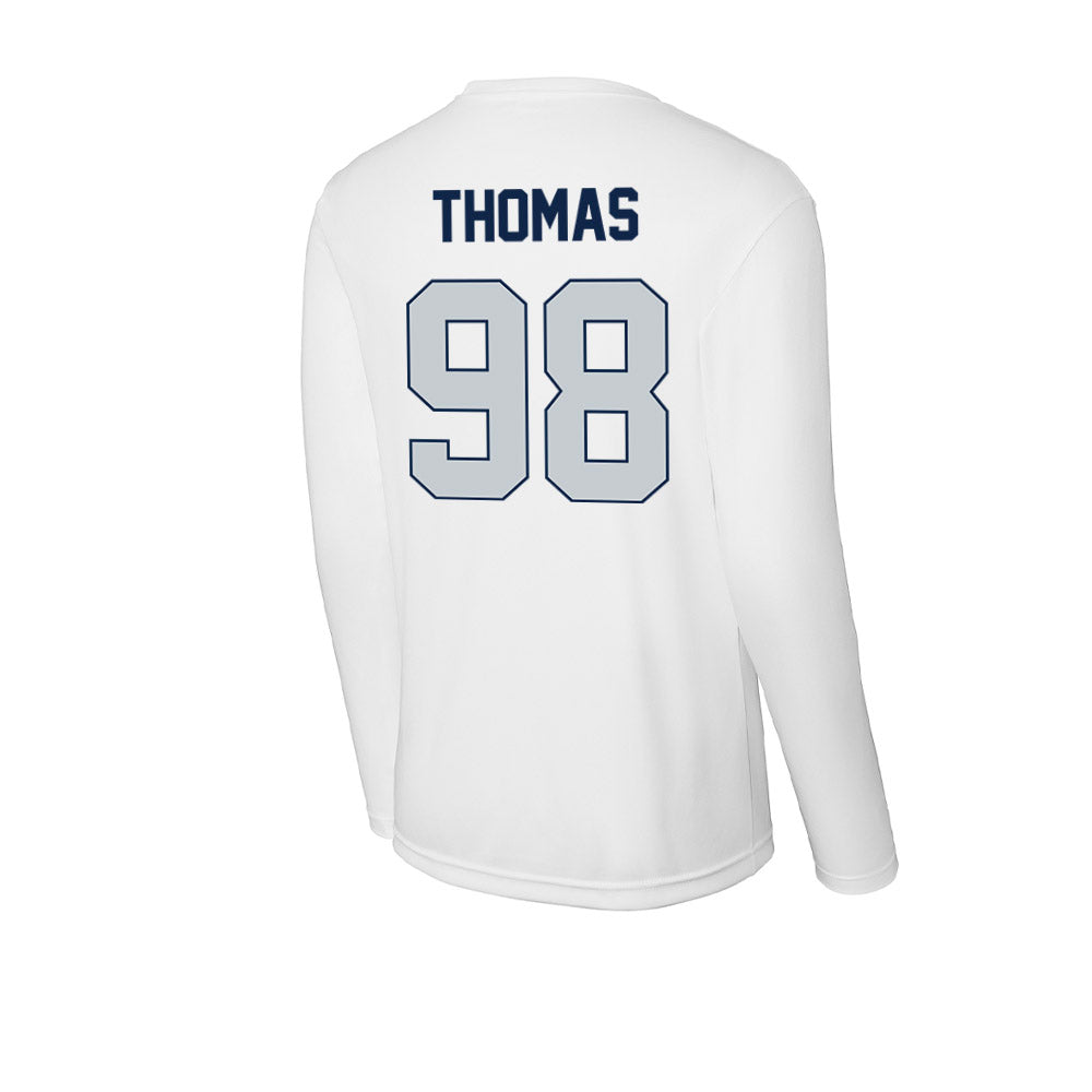 Samford - NCAA Football : Dezmon Thomas - Activewear Long Sleeve T-Shirt-1