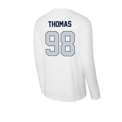 Samford - NCAA Football : Dezmon Thomas - Activewear Long Sleeve T-Shirt-1
