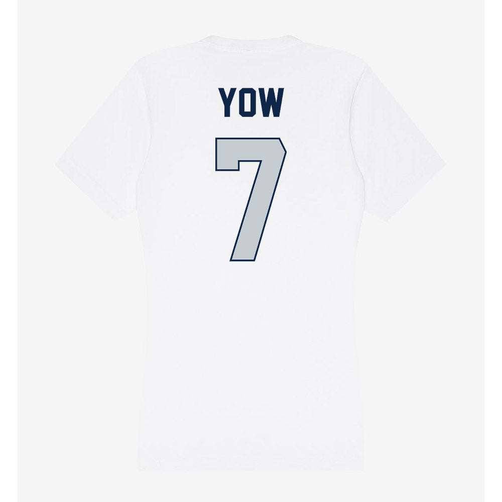 Samford - NCAA Football : Kerrell Yow - Women's V-Neck T-Shirt-1