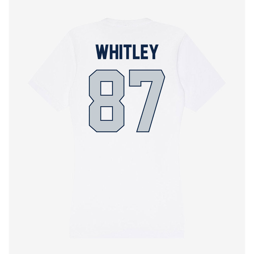 Samford - NCAA Football : Brice Whitley - Women's V-Neck T-Shirt-1