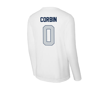 Samford - NCAA Football : Key Corbin - Activewear Long Sleeve T-Shirt-1