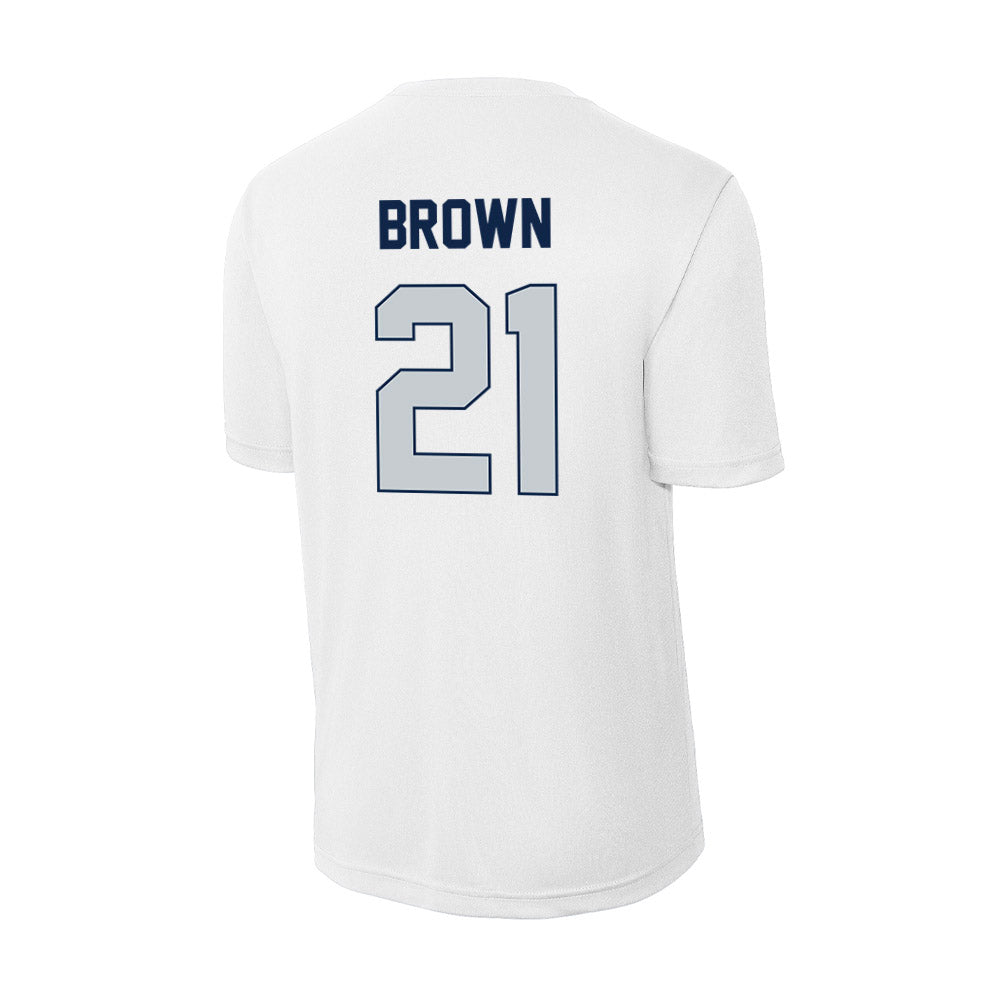 Samford - NCAA Men's Basketball : Corey Brown - Activewear T-Shirt-1