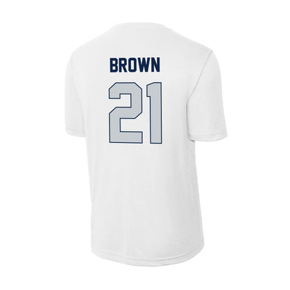 Samford - NCAA Men's Basketball : Corey Brown - Activewear T-Shirt-1
