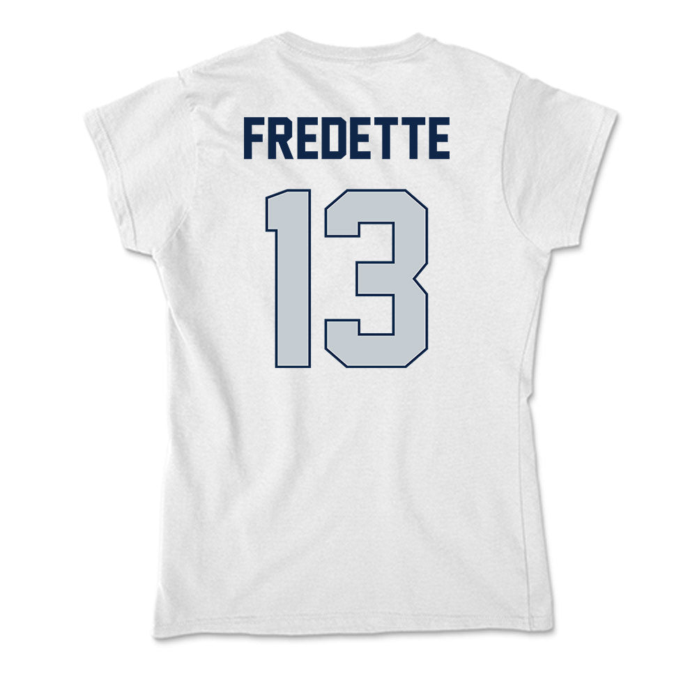 Samford - NCAA Baseball : Michael Fredette - Soft Style Women’s T-Shirt-1