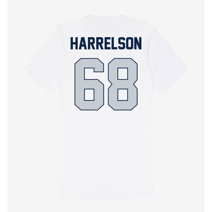 Samford - NCAA Football : Asher Harrelson - Women's V-Neck T-Shirt-1