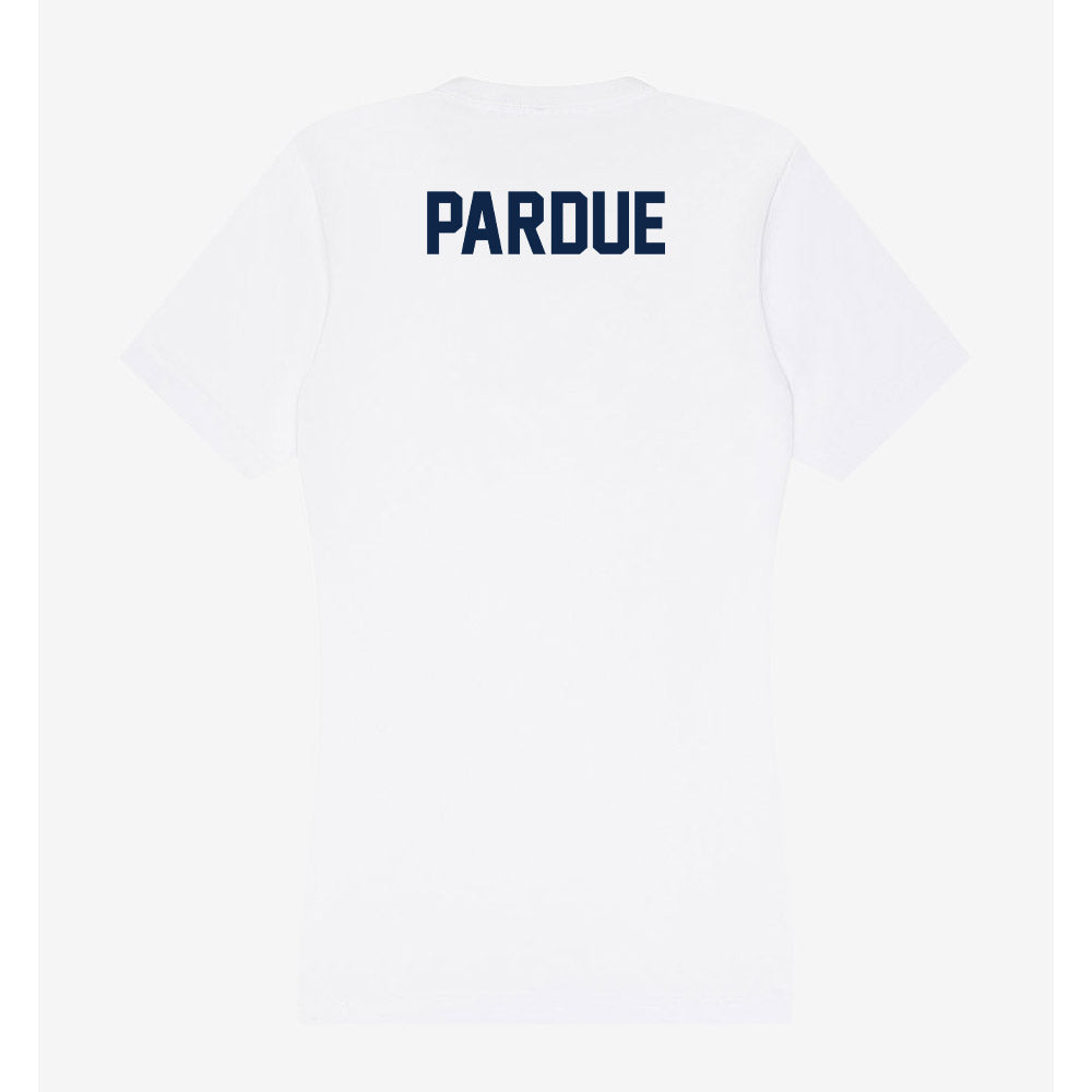 Samford - NCAA Women's Track & Field : Lizzy Pardue - Women's V-Neck T-Shirt-1