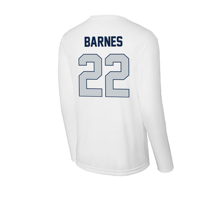 Samford - NCAA Women's Basketball : Natalie Barnes - Activewear Long Sleeve T-Shirt-1