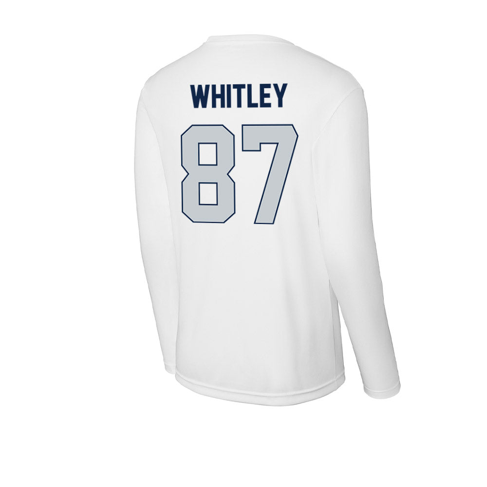 Samford - NCAA Football : Brice Whitley - Activewear Long Sleeve T-Shirt-1