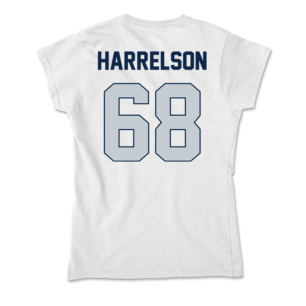 Samford - NCAA Football : Asher Harrelson - Soft Style Women’s T-Shirt-1