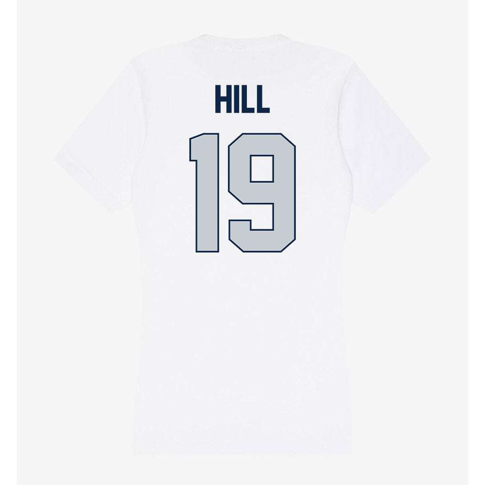 Samford - NCAA Baseball : Cason Hill - Women's V-Neck T-Shirt-1