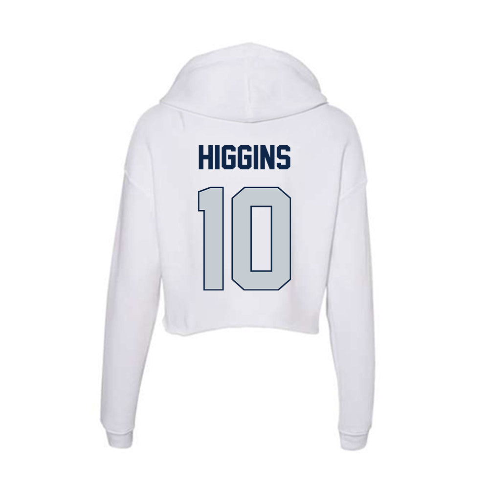 Samford - NCAA Baseball : Trey Higgins - Women's Crop Fleece Hoodie-1