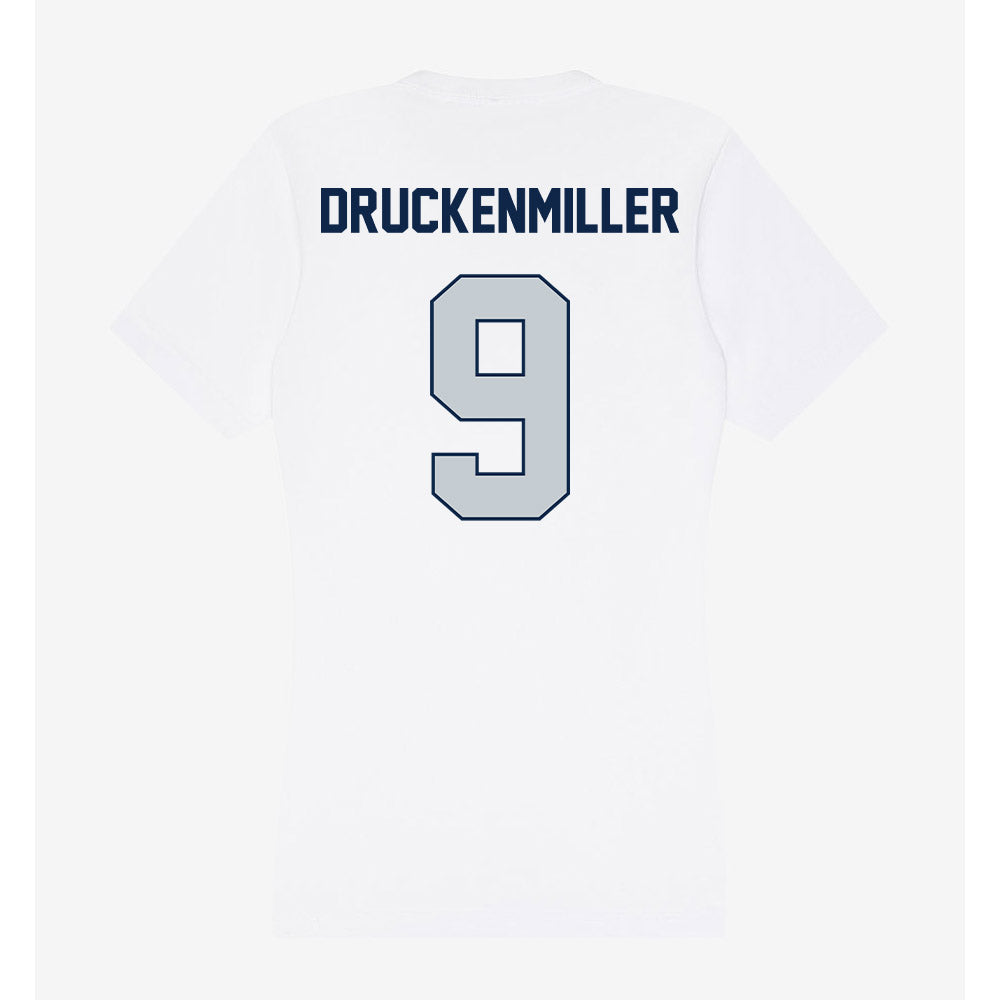 Samford - NCAA Baseball : Drew Druckenmiller - Women's V-Neck T-Shirt-1