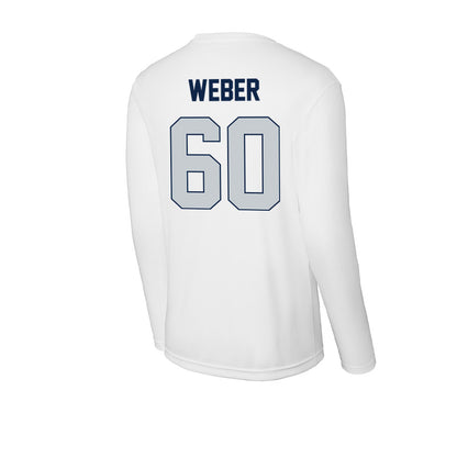 Samford - NCAA Football : Hank Weber - Activewear Long Sleeve T-Shirt-1